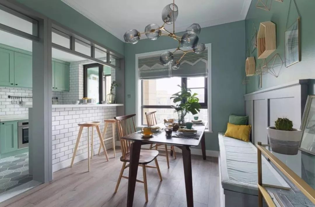 【亿唐装饰】115㎡新房，拆墙4室改3室，吧台卡座榻榻米都有了