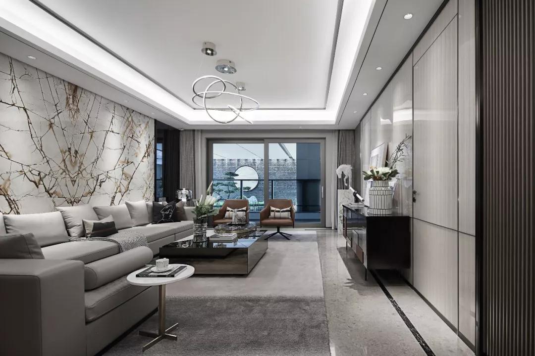 上海装修设计暖灰系，这才是现代雅致格调！